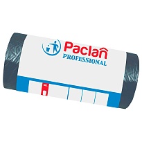 Мешки для мусора 60 л, черные, в рулоне 50 шт., ПНД, 6,2 мкм, 800х600 мм, PACLAN Professional, 604078 в Кисловодске