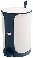 Контейнер для мусора Sтилъ с педалью 7 л синий 7 синий в Кисловодске