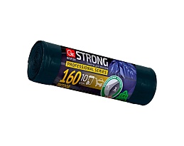 Мешки для мусора 160 л, двухслойные, синие, в рулоне 10 шт., ПВД, 30 мкм, 1100х800 мм, GRIFON SUPER POWER , 101-092 в Кисловодске