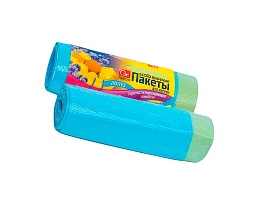 Мешки для мусора 35 л, ароматизированные, Морской Бриз, голубые, в рулоне 10 шт., ПНД, 12 мкм, 560х530 мм, GRIFON Aroma, 101-080 M в Кисловодске