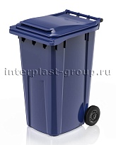 Контейнер для мусора 240 л синий облегченный 240 синий в Кисловодске Контейнер для мусора 240 л синий облегченный 240 синий в Кисловодске