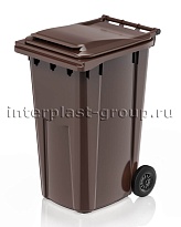 Контейнер для мусора 240 л коричневый облегченный 240 зеленый в Кисловодске Контейнер для мусора 240 л коричневый облегченный 240 зеленый в Кисловодске