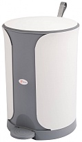 Контейнер для мусора Sтилъ с педалью 11 л серый 11 серый в Кисловодске