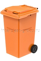 Мусорный контейнер 240 л оранжевый 240 оранжевый в Кисловодске